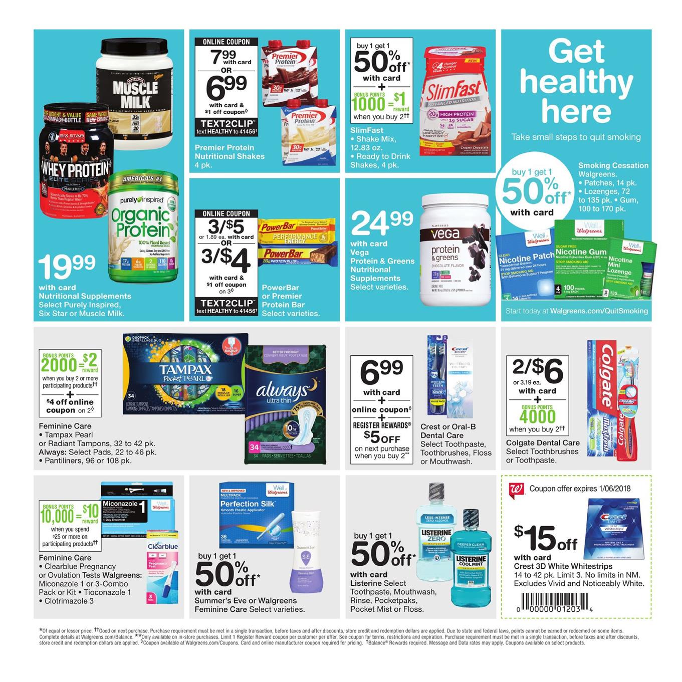 Walgreens Weekly Ad Dec 31 17 - Jan 6 18 page 13