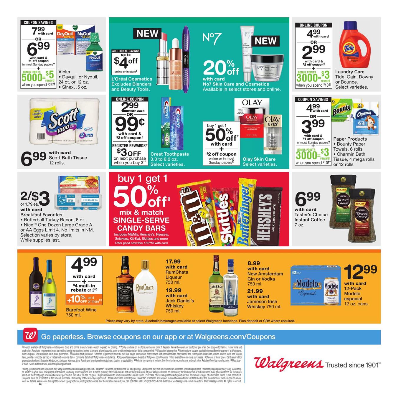 Walgreens Weekly Ad Dec 31 17 - Jan 6 18 page 16