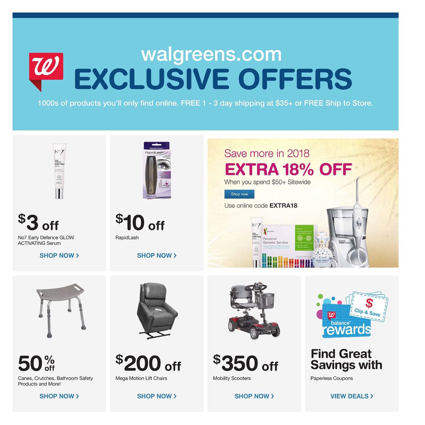 Walgreens Weekly Ad Dec 31 17 - Jan 6 18 page 18