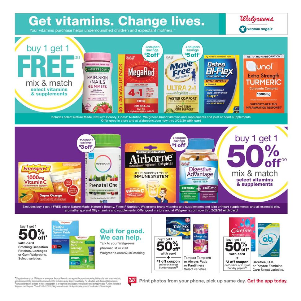 Walgreens Weekly Ad Feb 16 - 22, 2020 | WeeklyAds2