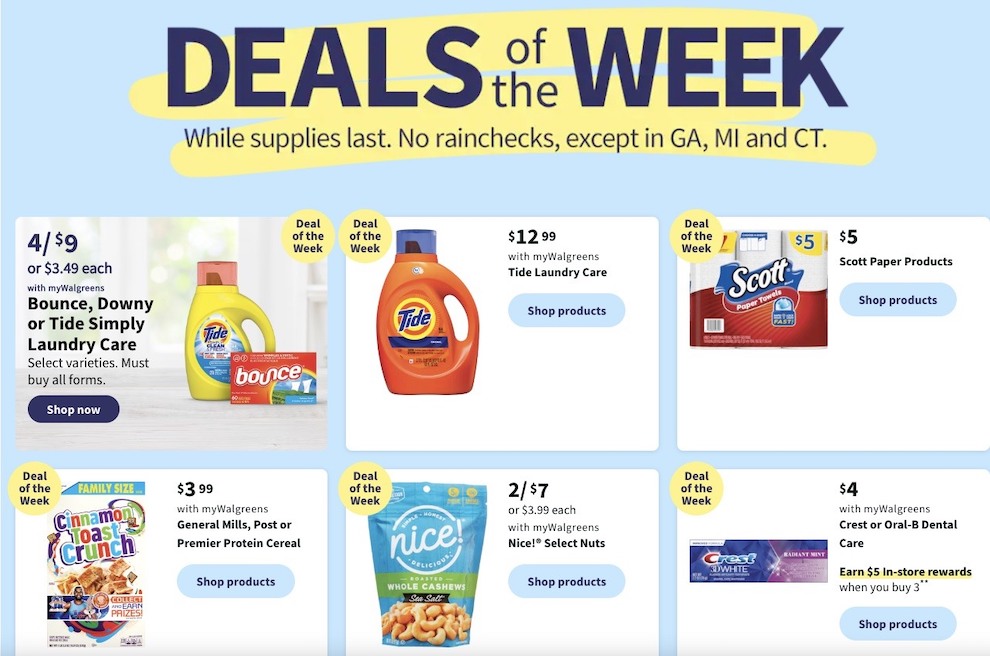 Walgreens Weekly Ad