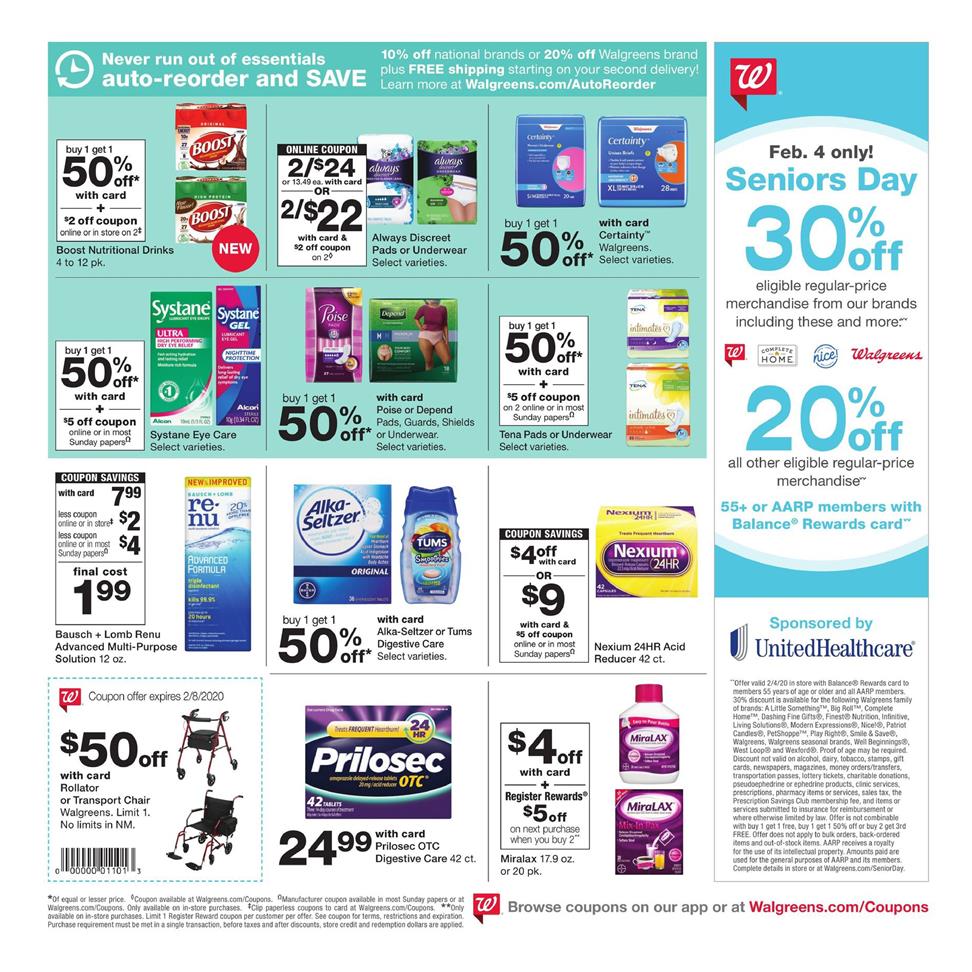 Walgreens Weekly Ad Feb 2 - 8, 2020 | WeeklyAds2