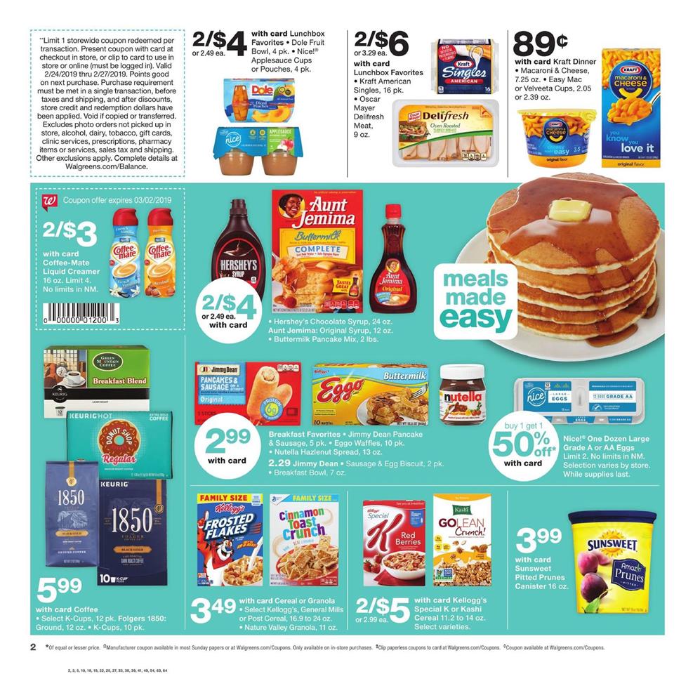 Walgreens Weekly Ad Feb 24 - Mar 2, 2019 page 3