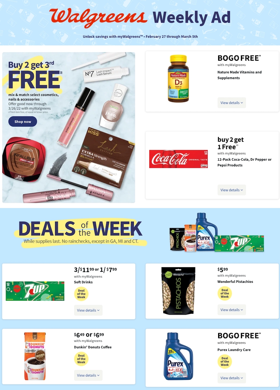 Walgreens Weekly Ad Feb 27 - Mar 5, 2022 | WeeklyAds2