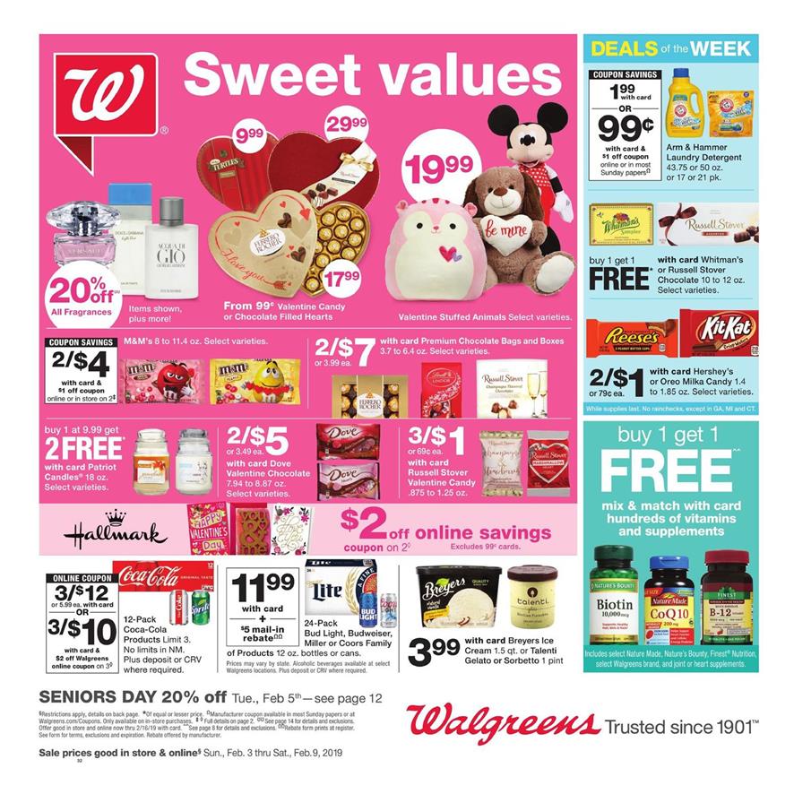 Walgreens Weekly Ad Feb 3 - 9, 2019 page 2