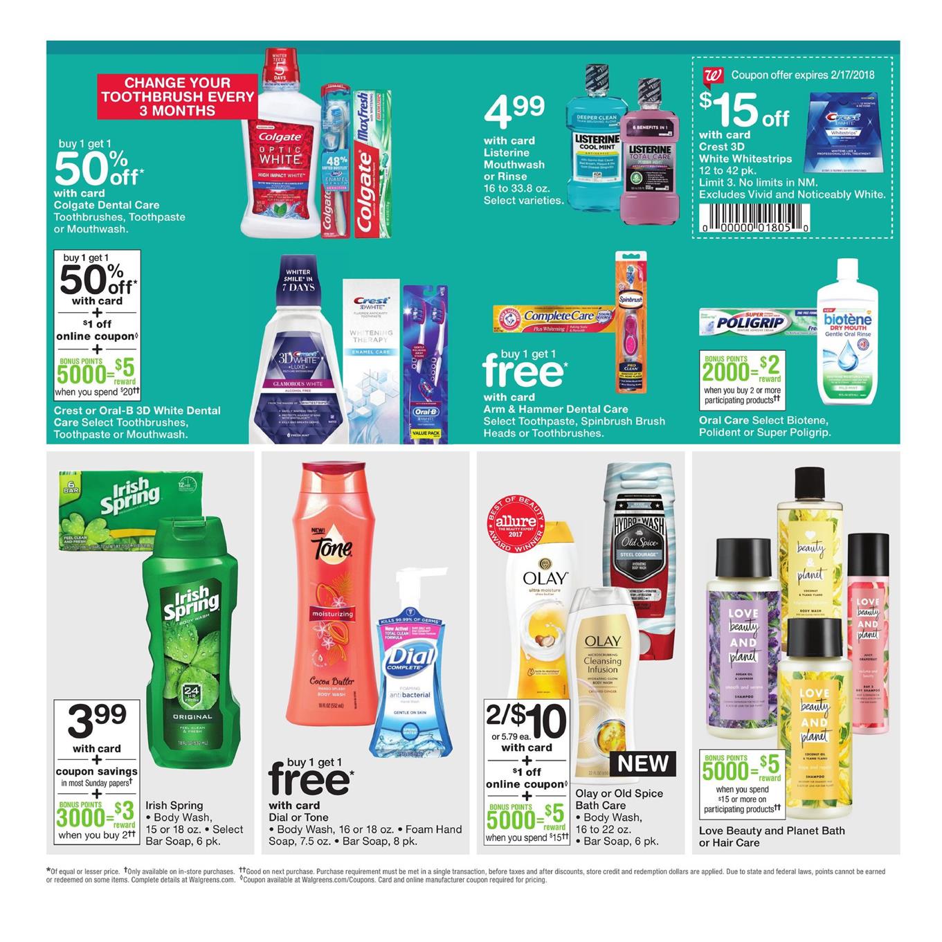 Walgreens Weekly Ad February 7 - 13, 2018 page 15