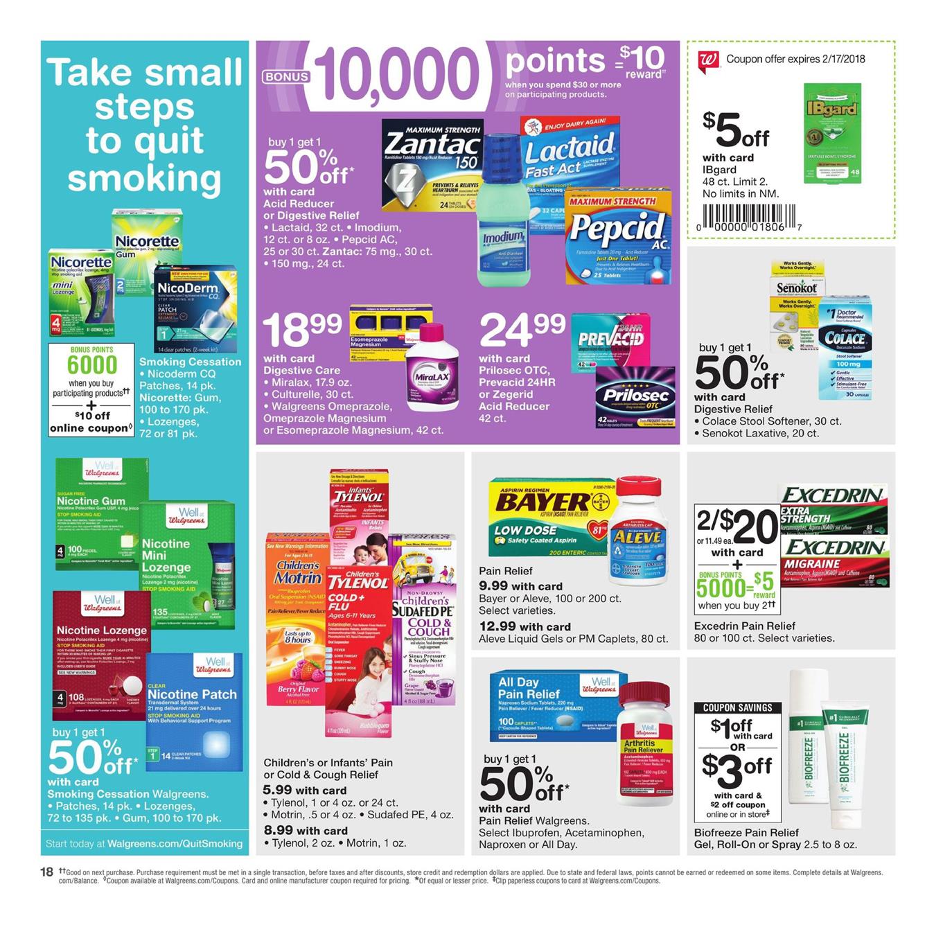 Walgreens Weekly Ad February 7 - 13, 2018 page 22