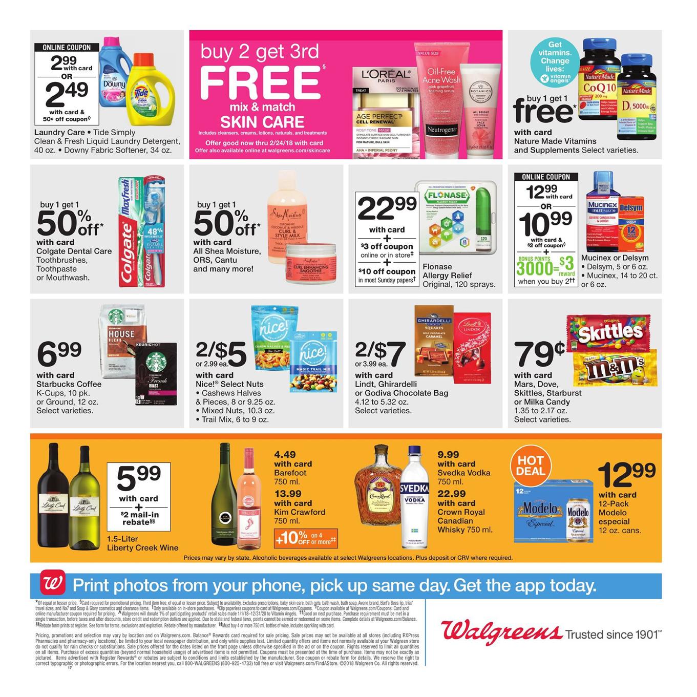 Walgreens Weekly Ad February 7 - 13, 2018 page 24
