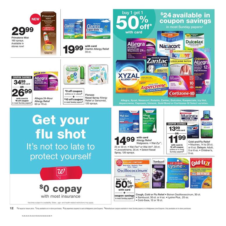 Walgreens Weekly Ad Jan 27 - Feb 2, 2019 page 12