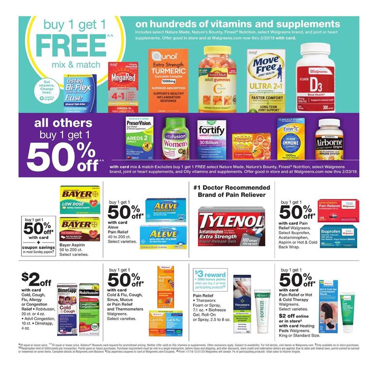 Walgreens Weekly Ad Jan 27 - Feb 2, 2019 page 14