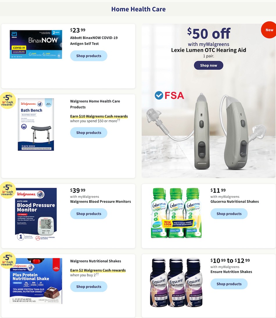 Walgreens Weekly Ad Deals Jan 8 - 14, 2023 page 36