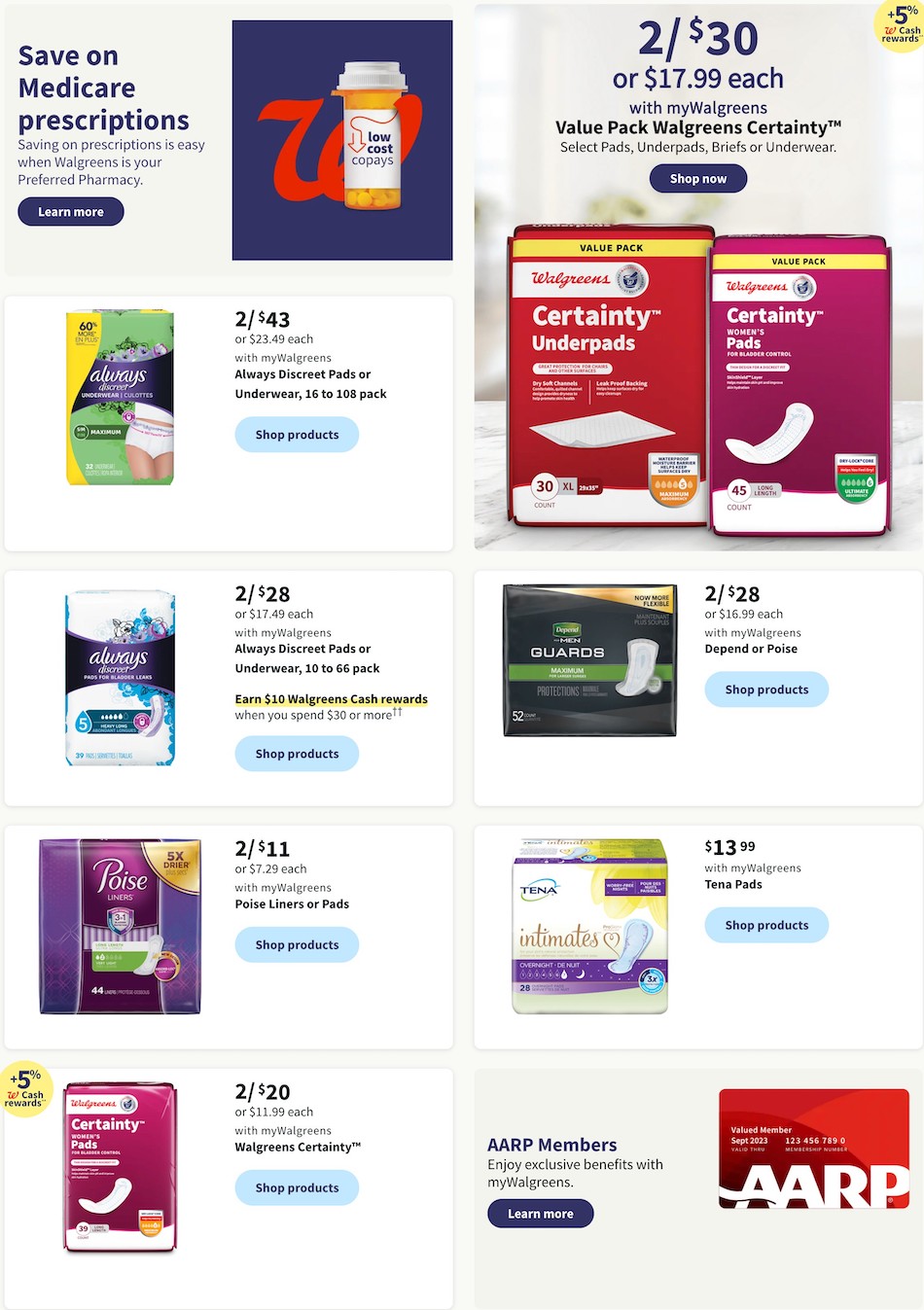 Walgreens Weekly Ad Deals Jan 8 - 14, 2023 page 37