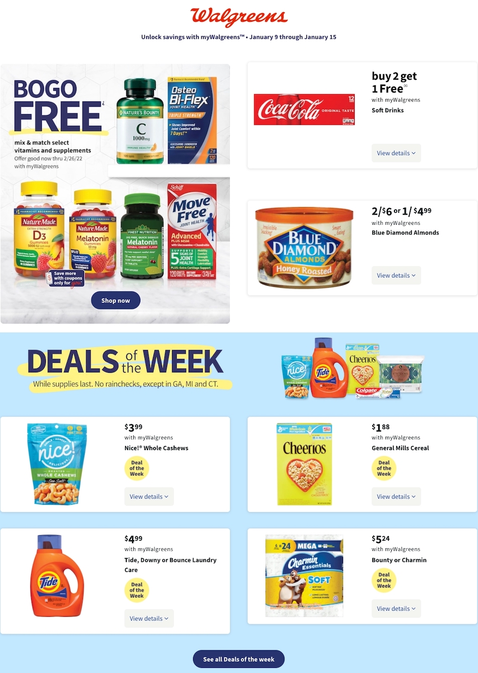 Walgreens Weekly Ad Jan 9 - 15, 2022 | WeeklyAds2