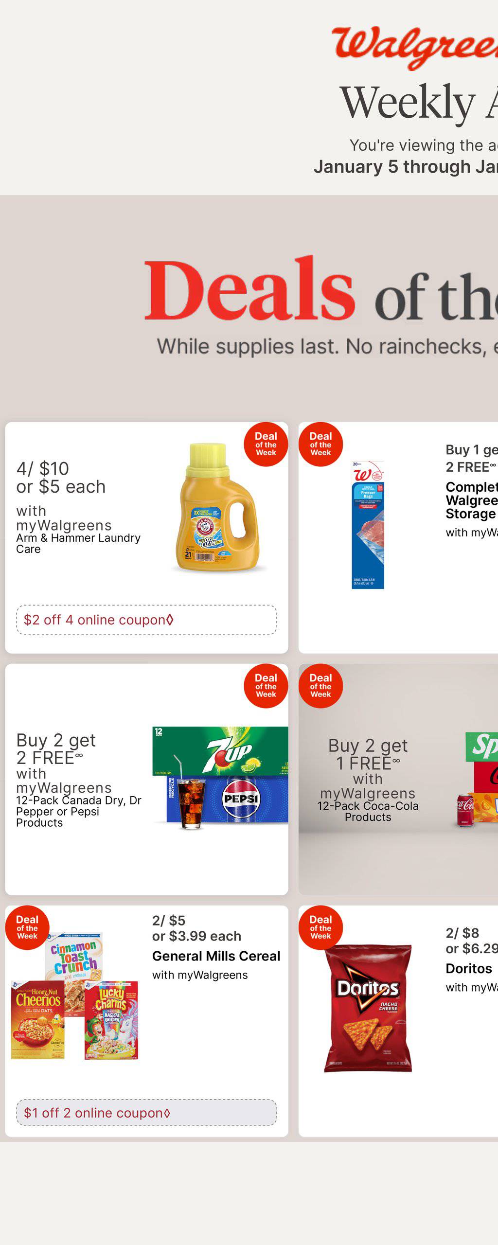 Walgreens Weekly Ad