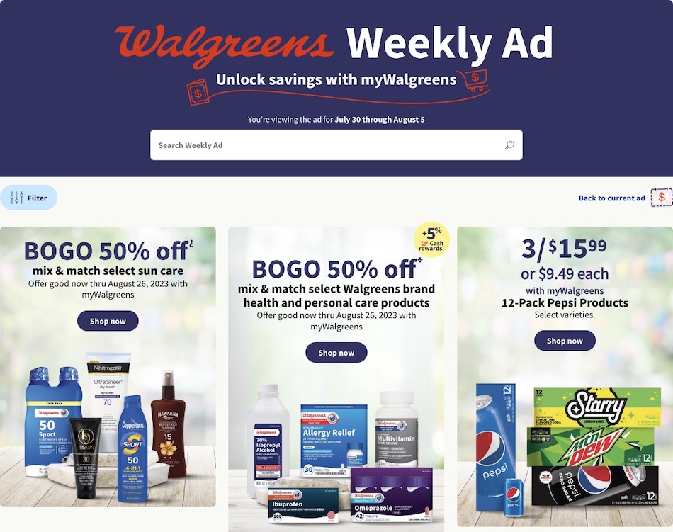 Walgreens Weekly Ad