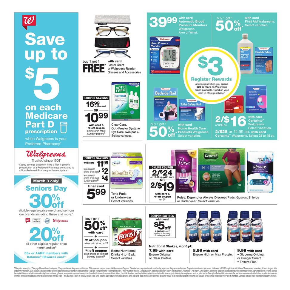 Walgreens Weekly Ad Mar 1 - 7, 2020 page 12