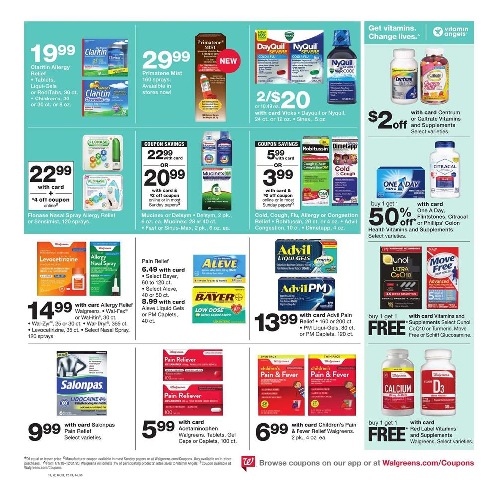 Walgreens Weekly Ad Mar 10 - 16, 2019 page 12