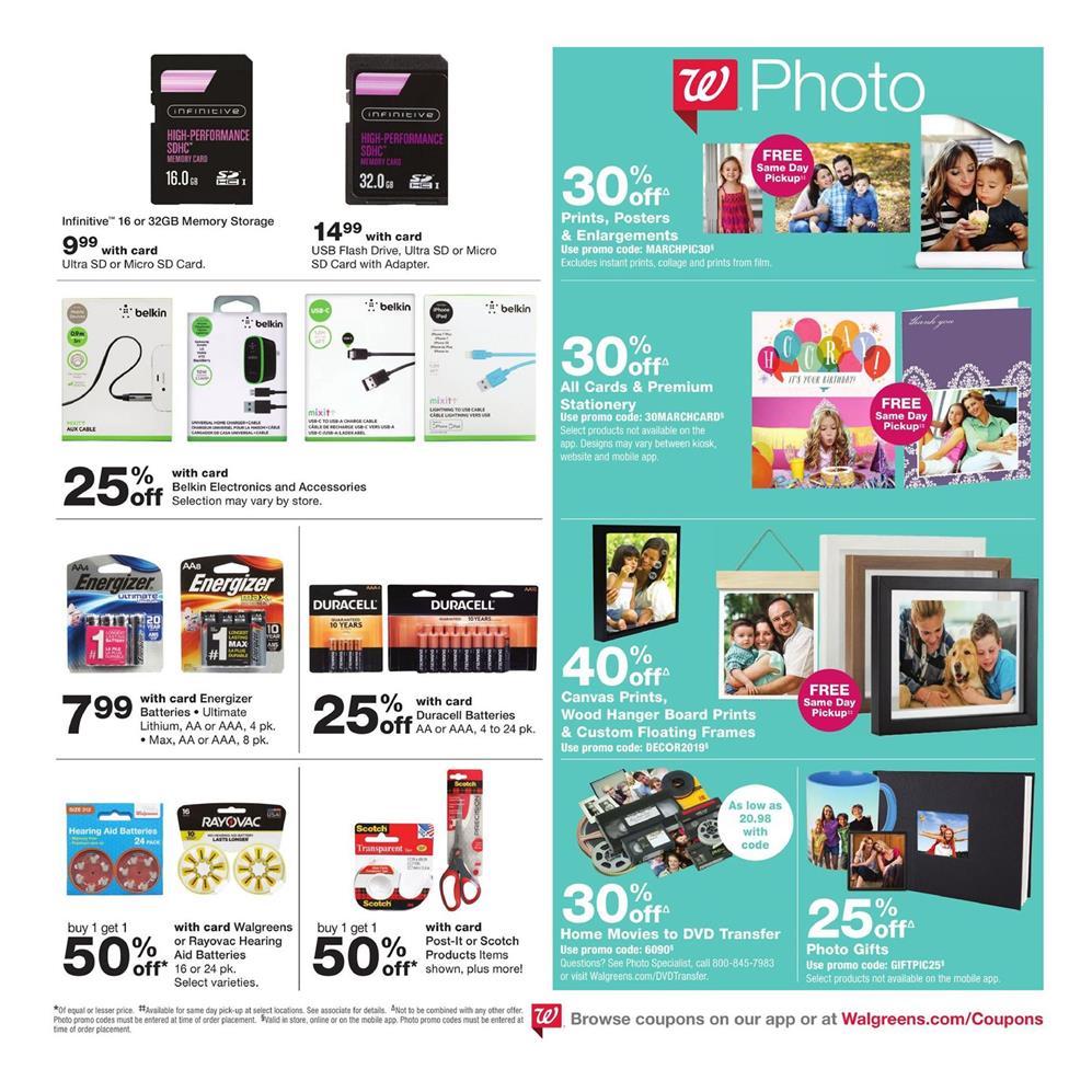 Walgreens Weekly Ad Mar 10 - 16, 2019 page 15