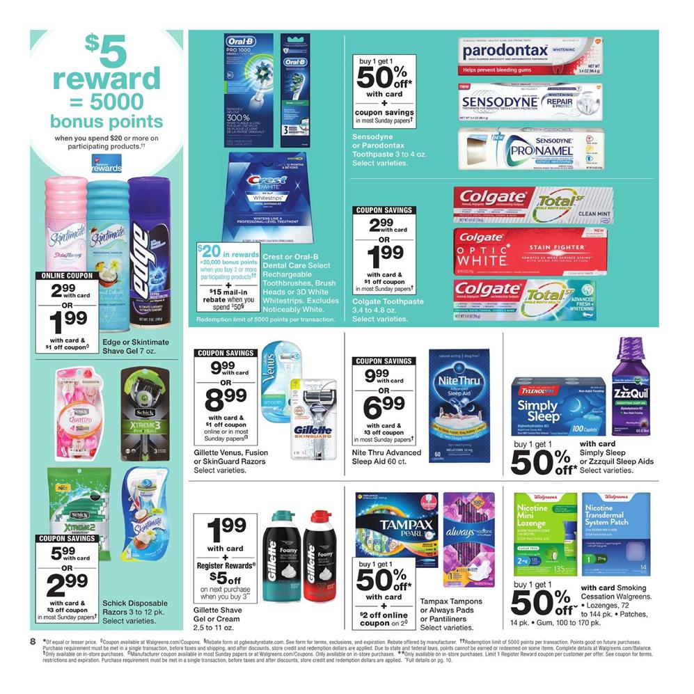 Walgreens Weekly Ad Mar 10 - 16, 2019 page 9
