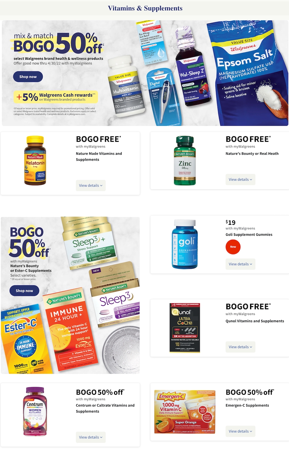 Walgreens Weekly Ad Mar 13 - 19, 2022 | WeeklyAds2