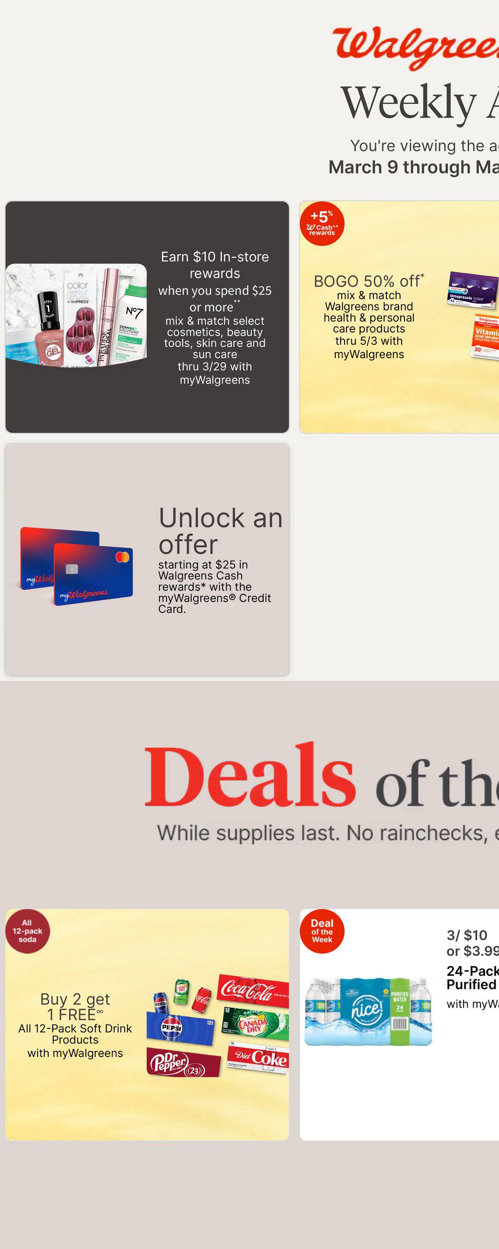 Walgreens Weekly Ad March 9 - 15, 2025 | WeeklyAds2