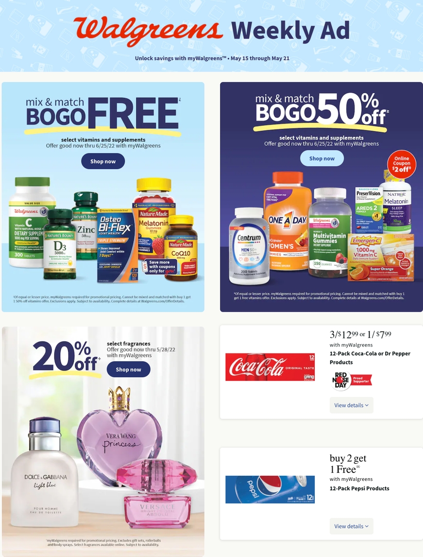 Walgreens Weekly Ad