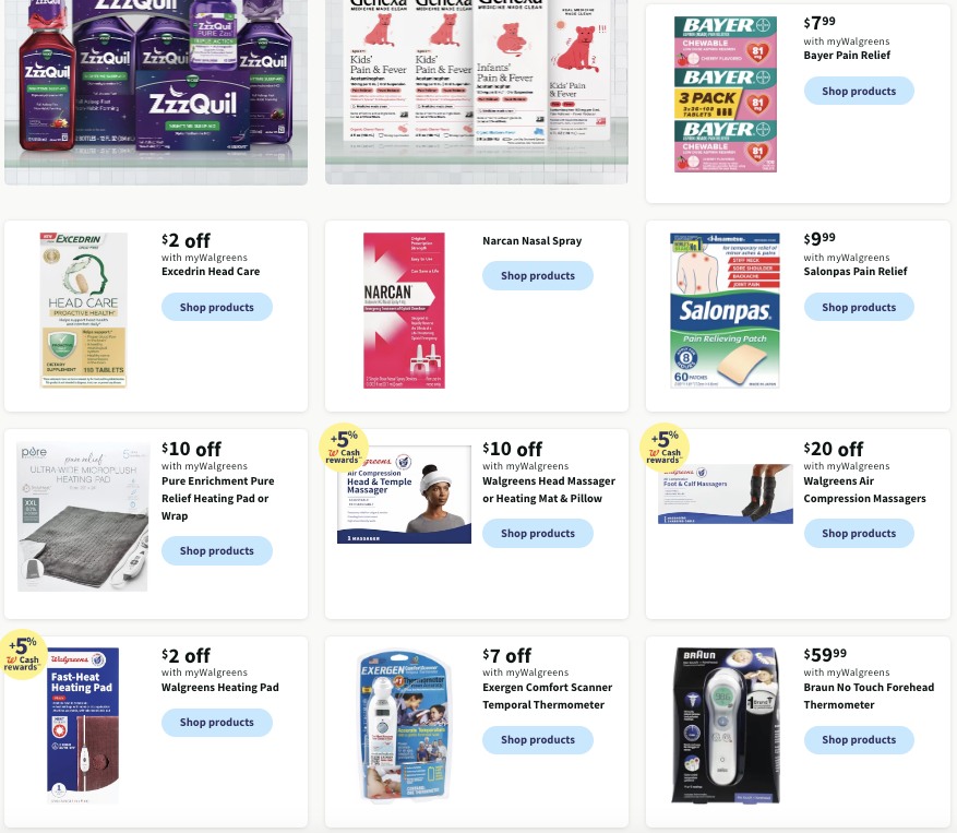 Walgreens Weekly Ad Holiday Nov 19 - 25, 2023 page 12
