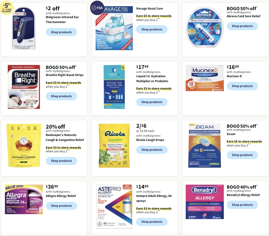 Walgreens Weekly Ad Holiday Nov 19 - 25, 2023 page 13