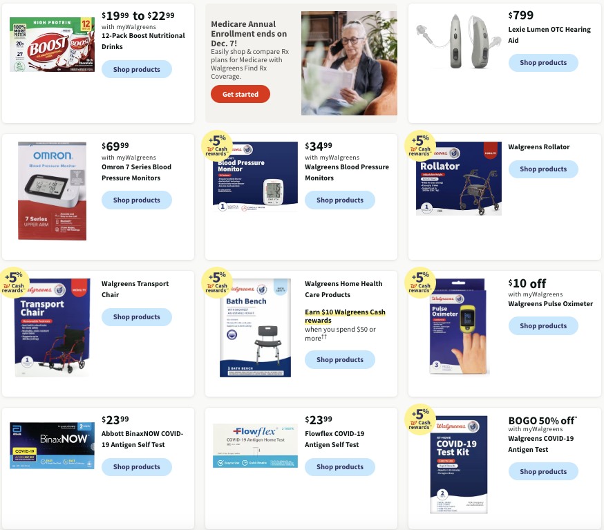 Walgreens Weekly Ad Holiday Nov 19 - 25, 2023 page 19