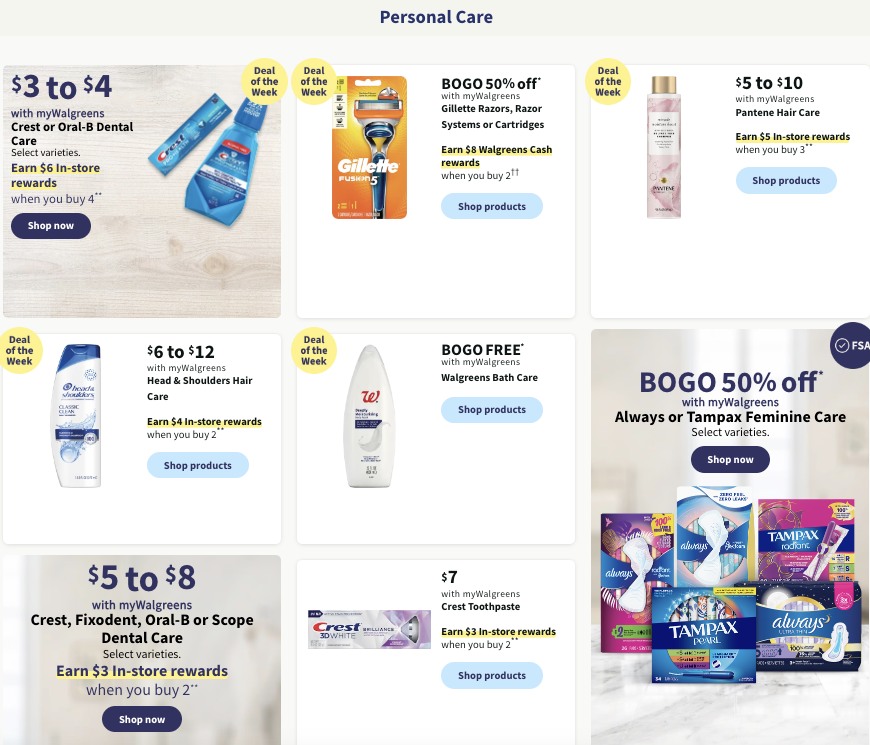 Walgreens Weekly Ad Holiday Nov 19 - 25, 2023 page 21