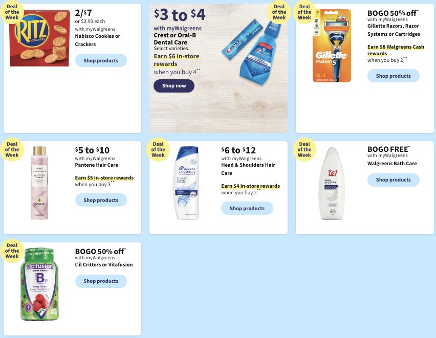 Walgreens Weekly Ad Holiday Nov 19 - 25, 2023 page 3
