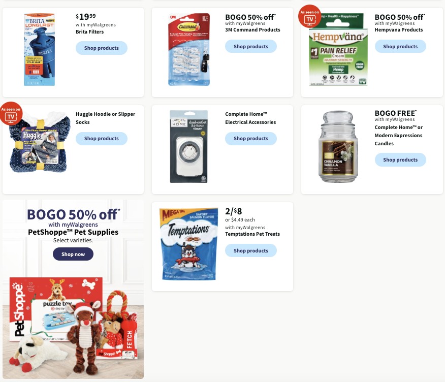 Walgreens Weekly Ad Holiday Nov 19 - 25, 2023 page 35