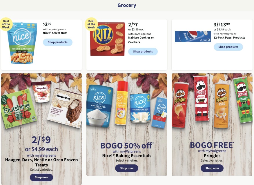 Walgreens Weekly Ad Holiday Nov 19 - 25, 2023 page 36