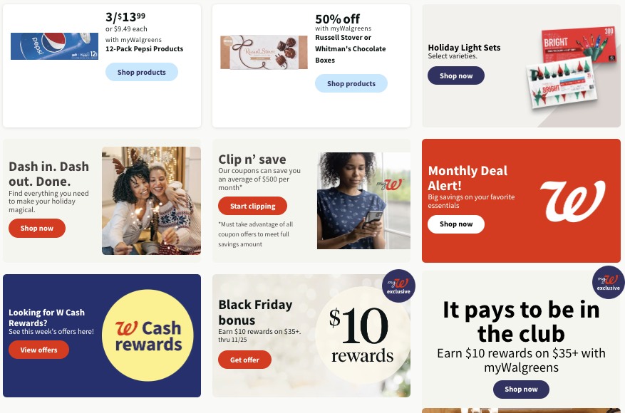 Walgreens Weekly Ad Holiday Nov 19 - 25, 2023 page 5