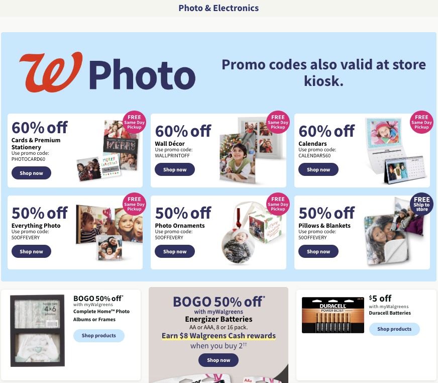 Walgreens Weekly Ad Holiday Nov 19 - 25, 2023 page 53