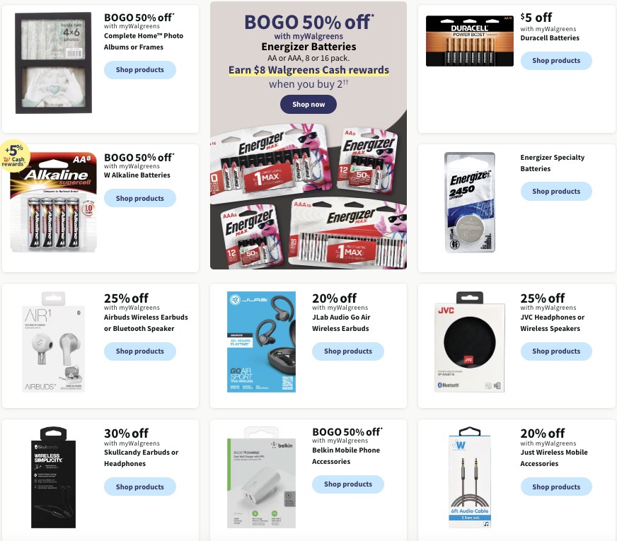 Walgreens Weekly Ad Holiday Nov 19 - 25, 2023 page 54