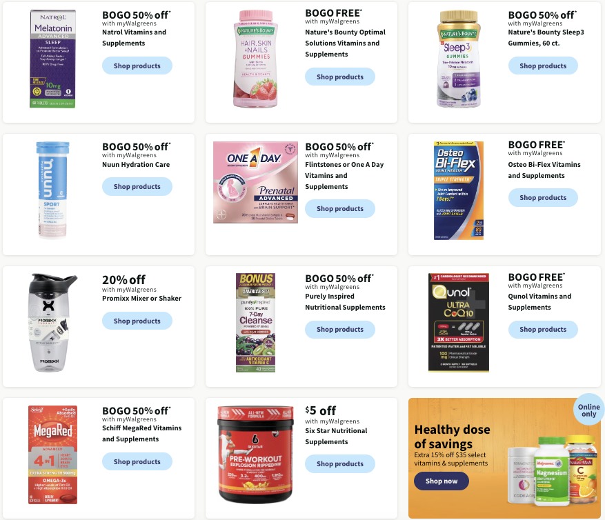 Walgreens Weekly Ad Holiday Nov 19 - 25, 2023 page 9