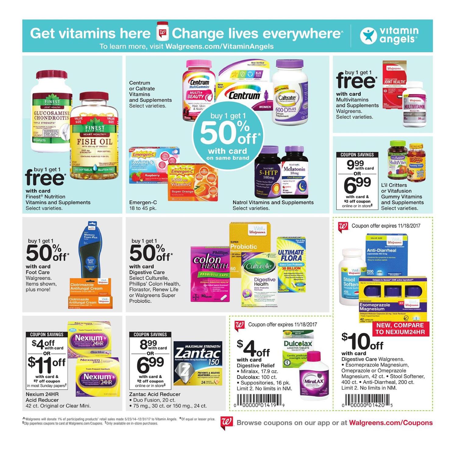 Walgreens Weekly Ad November 12 - 18, 2017 | WeeklyAds2