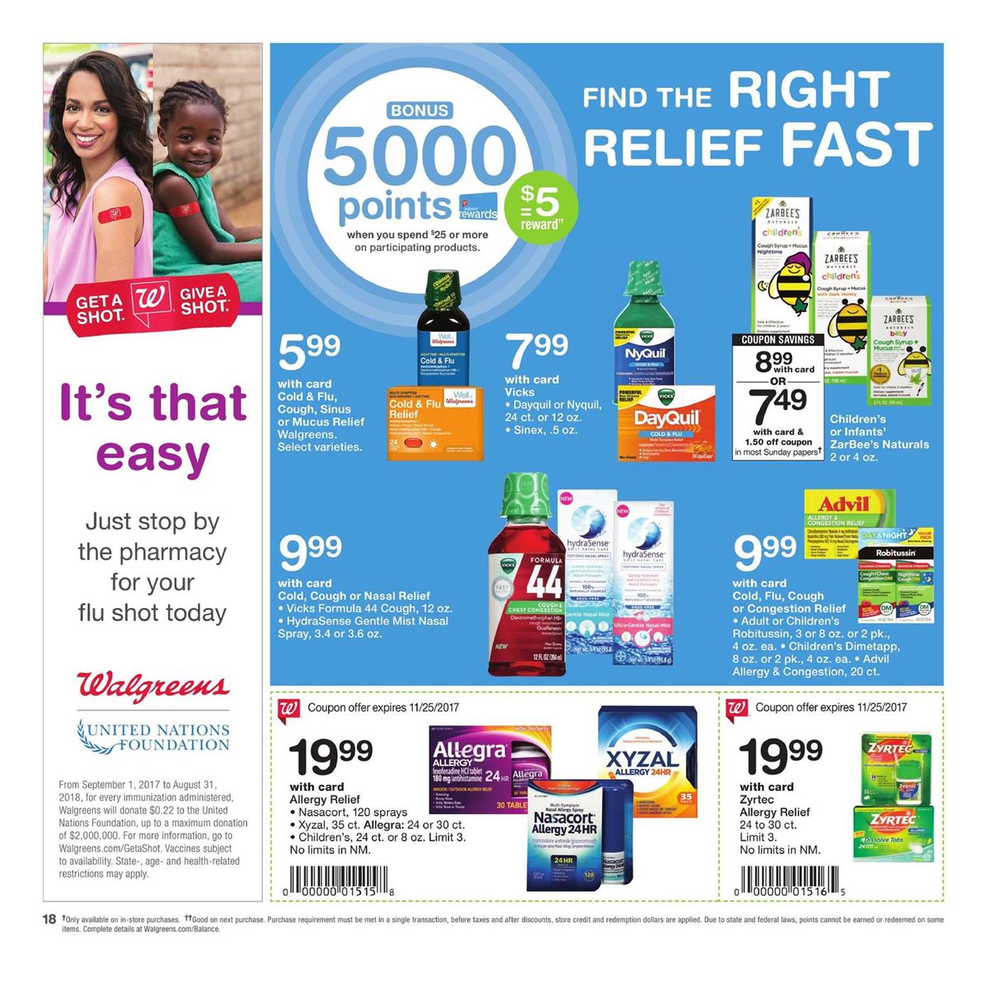 Walgreens Weekly Ad November 19 - 25, 2017 page 19