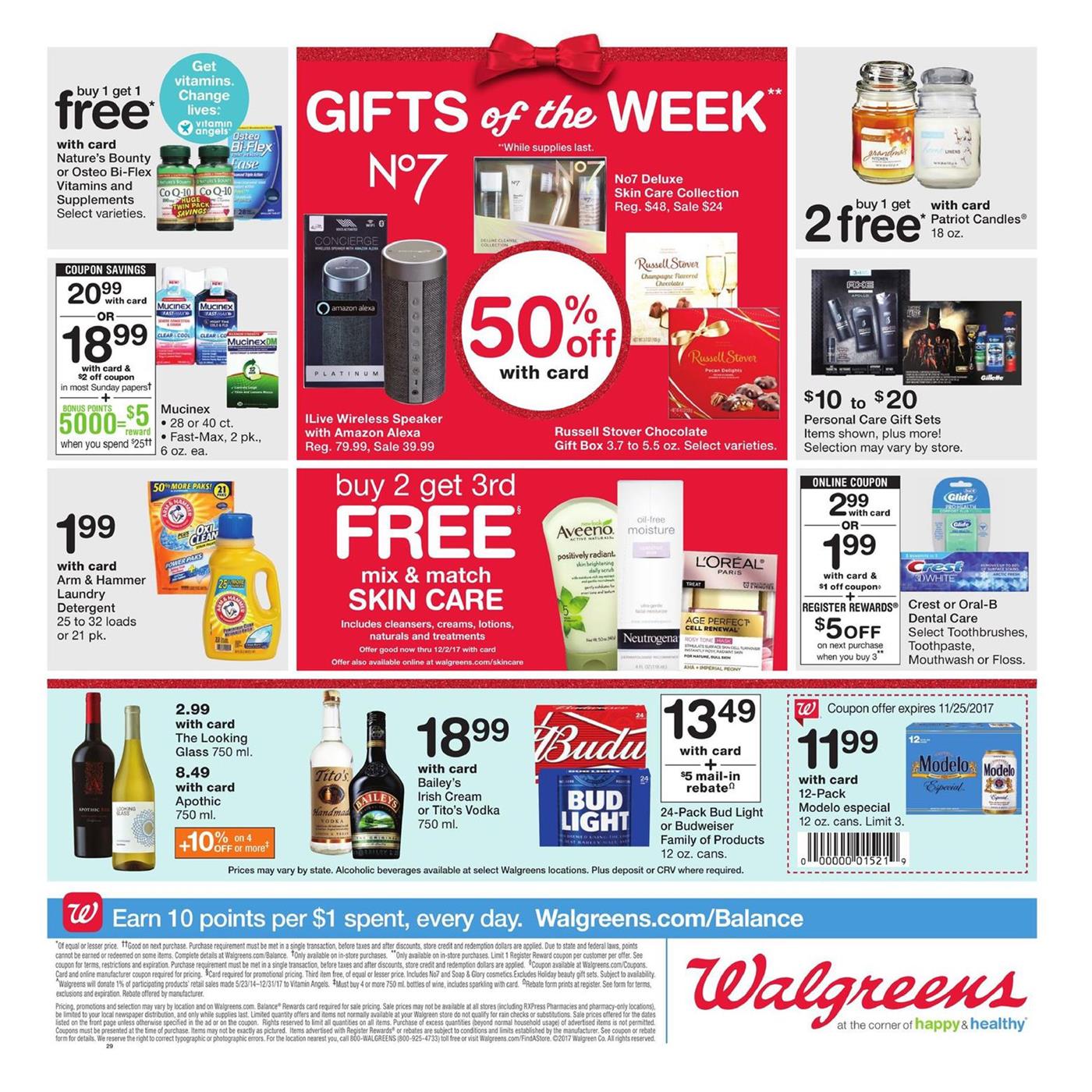 Walgreens Weekly Ad November 19 - 25, 2017 page 21