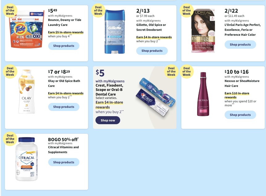 Walgreens Weekly Ad