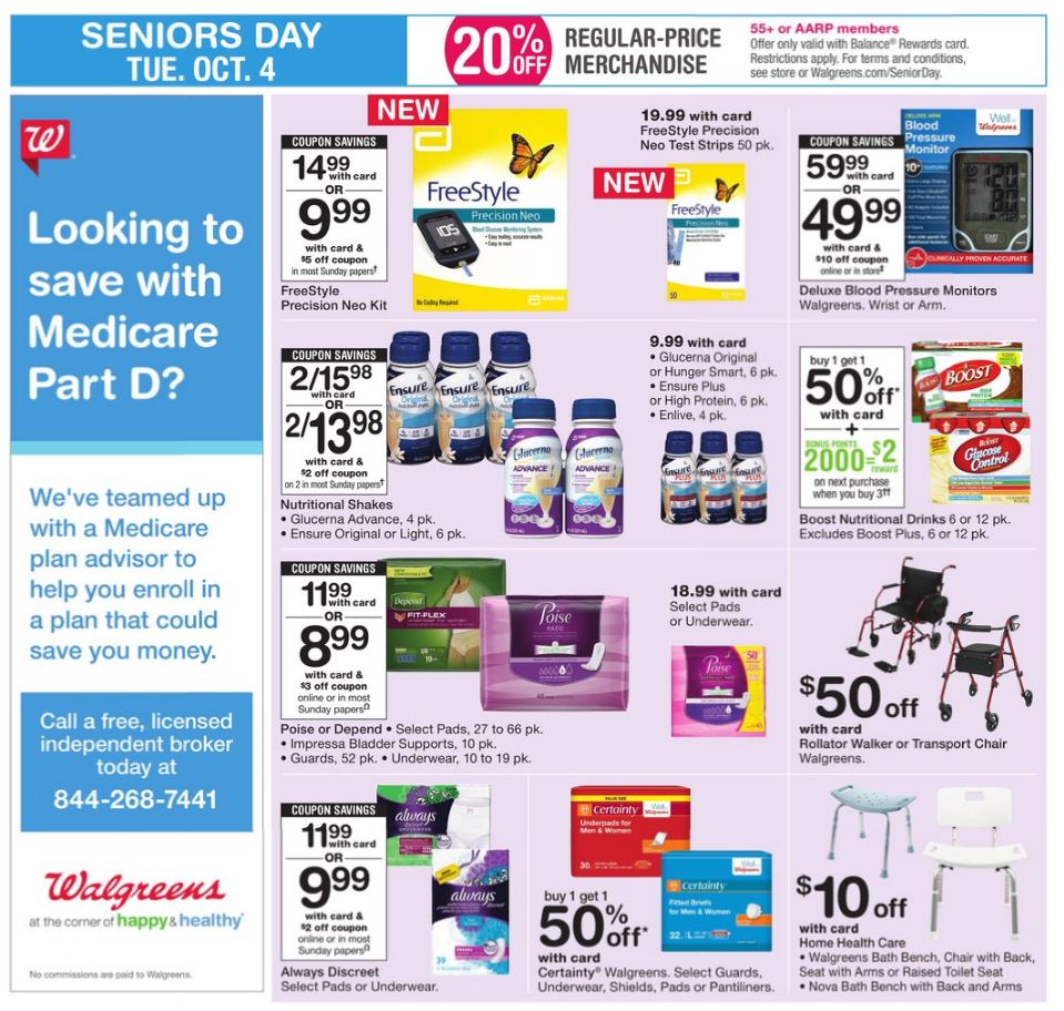 Walgreens Weekly Ad Oct 9 - 15 2016 | WeeklyAds2