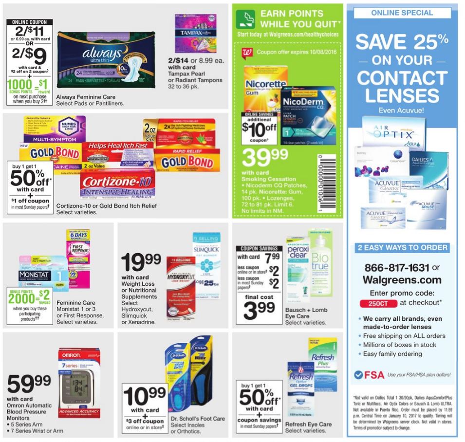 Walgreens Weekly Ad Oct 9 - 15 2016 | WeeklyAds2