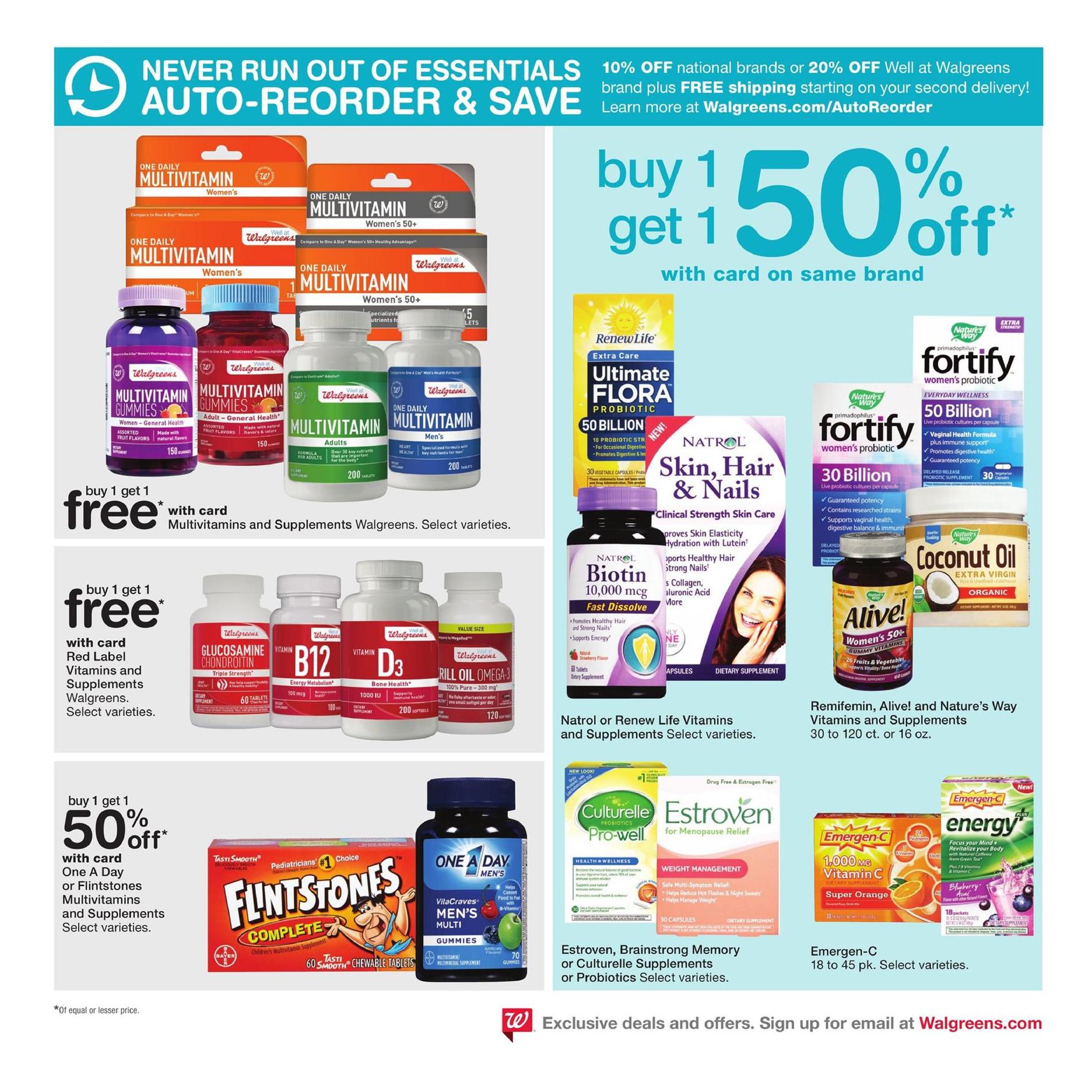 Walgreens Weekly Ad Oct 8 - 14, 2017 page 12