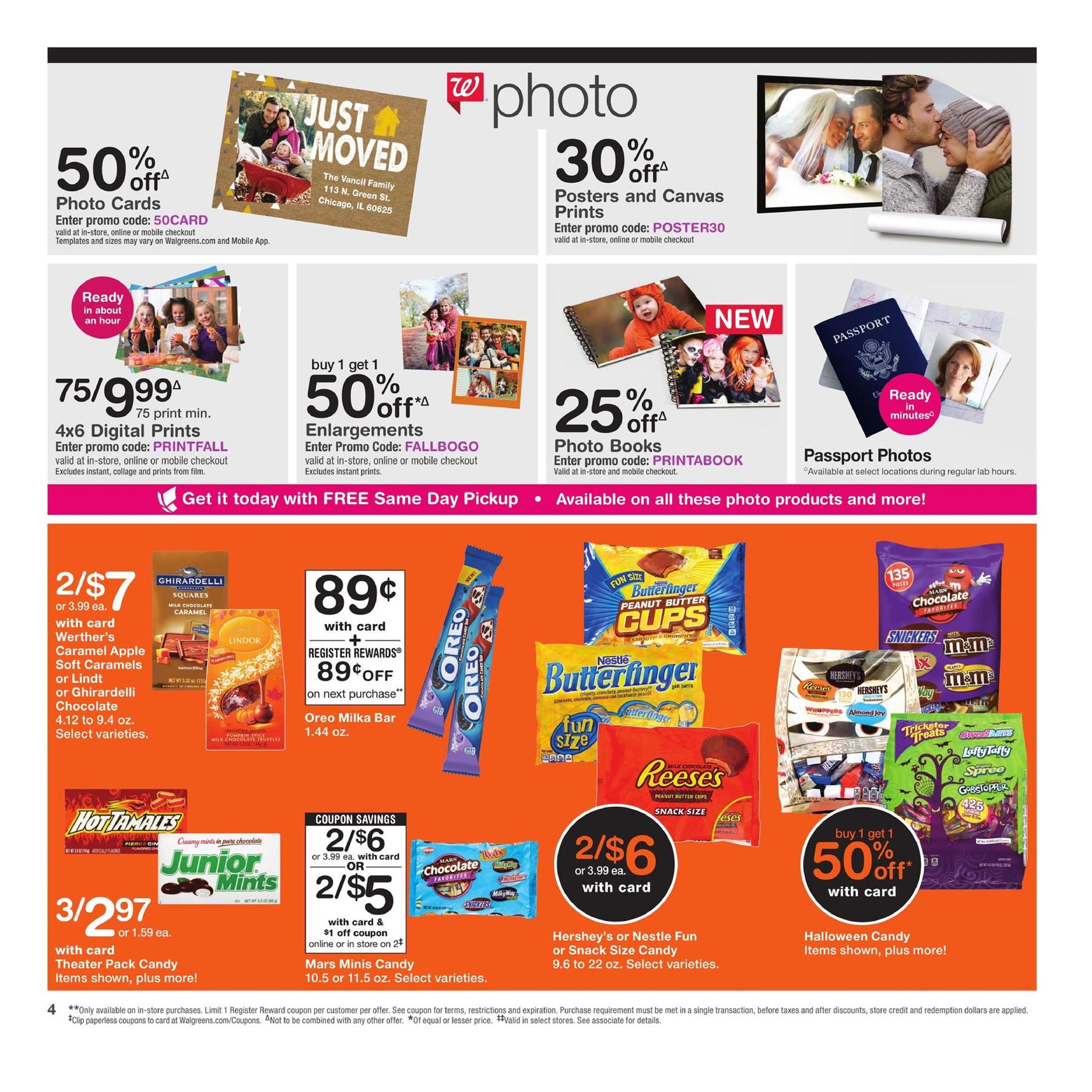 Walgreens Weekly Ad Oct 8 - 14, 2017 page 4