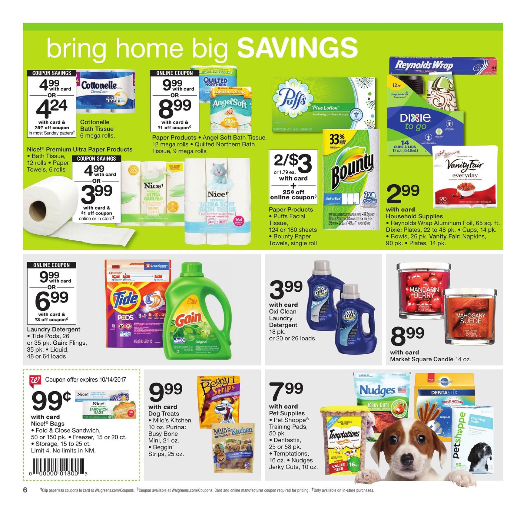 Walgreens Weekly Ad Oct 8 - 14, 2017 page 7