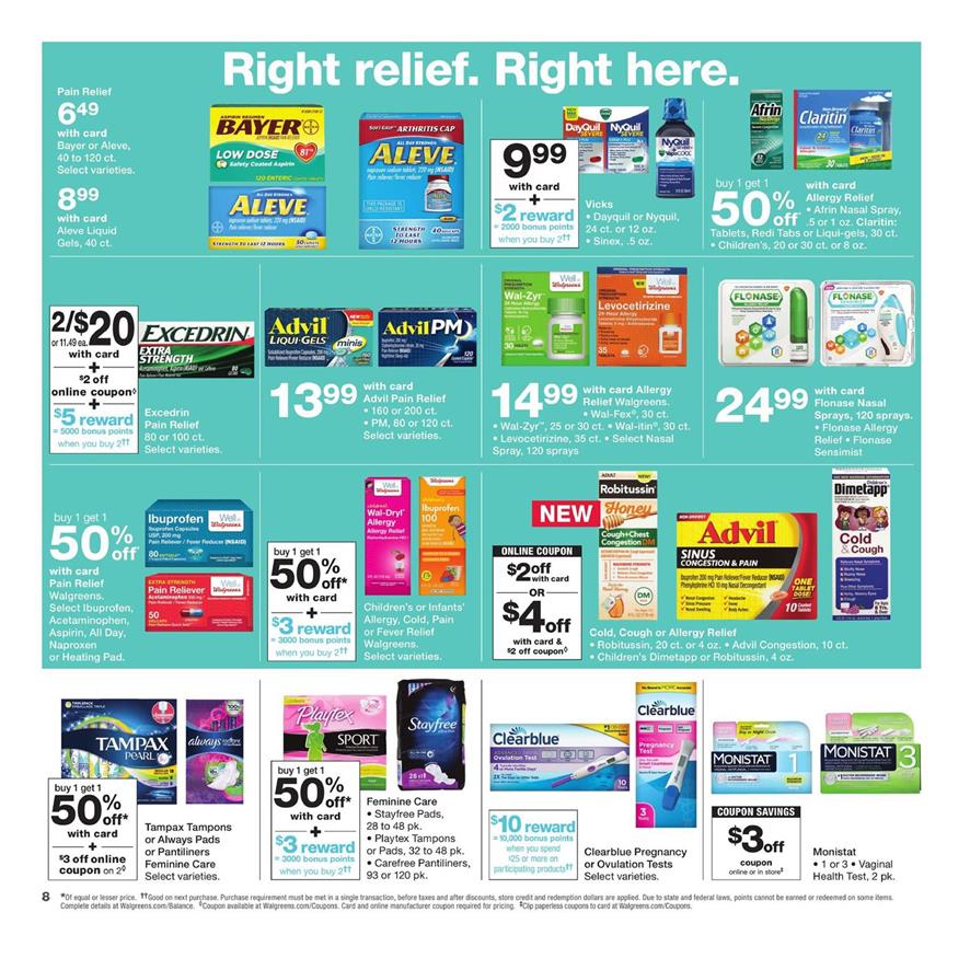 Walgreens Weekly Ad Sep 16 - 22, 2018 page 9