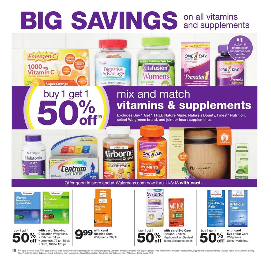 Walgreens Weekly Ad Sep 2 - 8, 2018 page 13