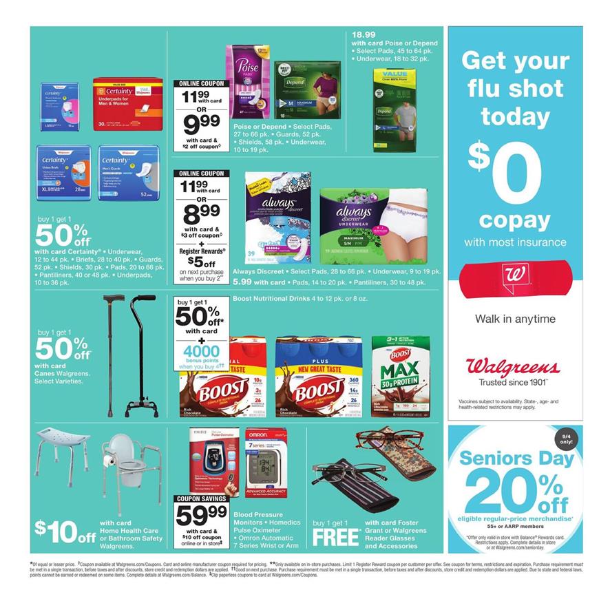 Walgreens Weekly Ad Sep 2 - 8, 2018 page 14