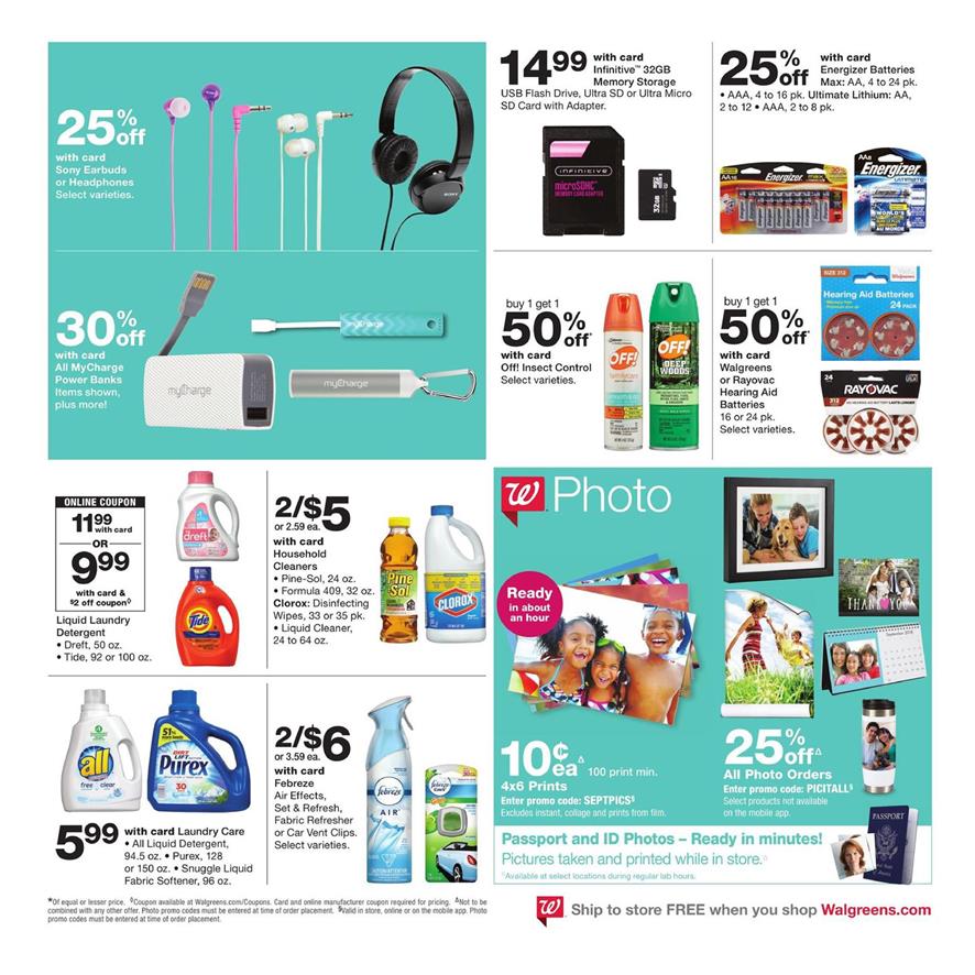 Walgreens Weekly Ad Sep 2 - 8, 2018 page 6